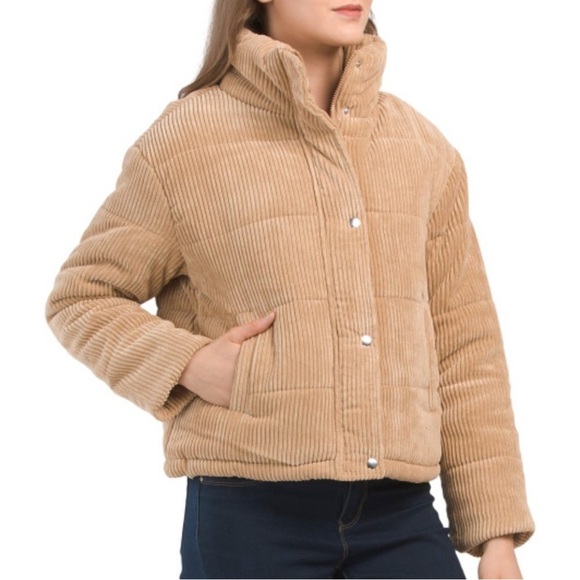 bagatelle Jackets & Blazers - BAGATELLE COLLECTION Corduroy Puffer Coat size S